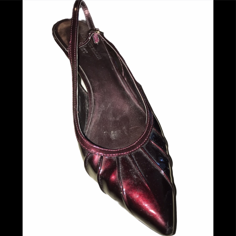 Anne Klein I flex patent leather heels